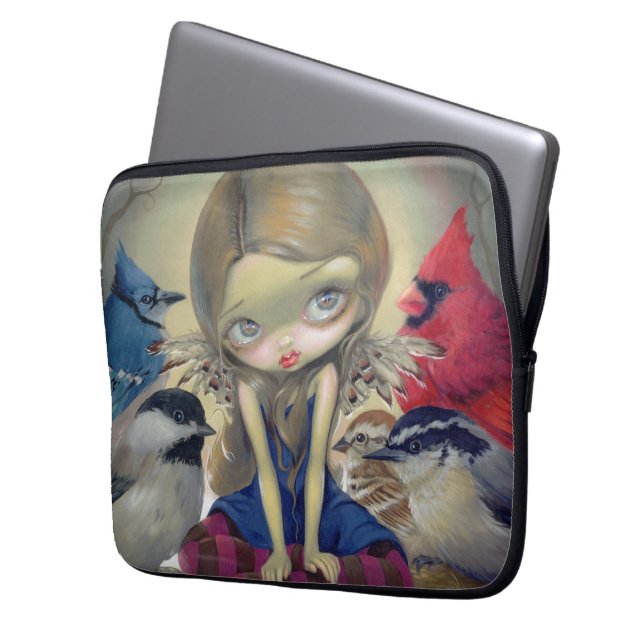 "Backyard Birds" Electronics Bag (Front Left)