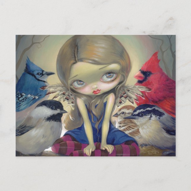 "Backyard Birds" Postcard (Front)
