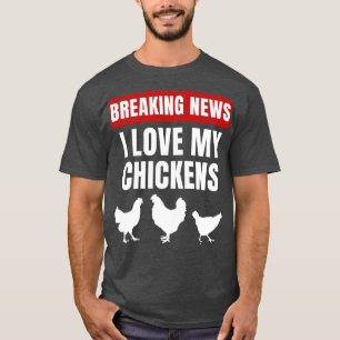 Backyard Chicken Farmer Funny Chicken Lover 2 T-Shirt