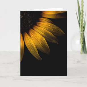 Backyard Flowers 28 Sunflower Card