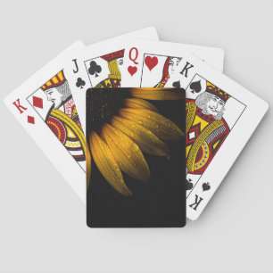 Backyard Flowers 28 Sunflower Playing Cards