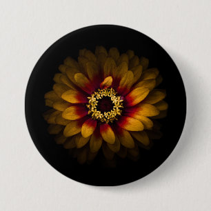 Backyard Flowers No 69 Colour Version 7.5 Cm Round Badge