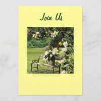 BACKYARD GARDEN PARTY INVITATION