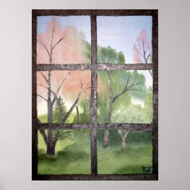 Backyard Glimpse Poster (Front)