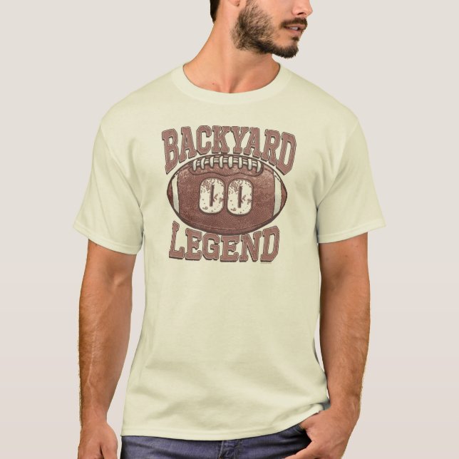 Backyard Legend Football Gear T-Shirt (Front)