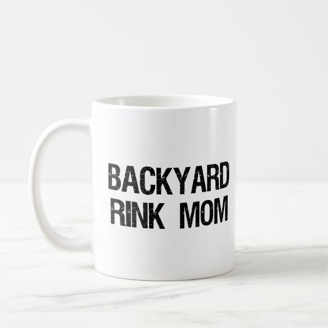 Backyard Rink Mum Mug (Left)
