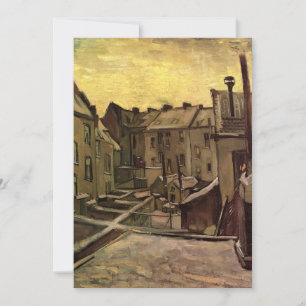 Backyards of Old Houses by Vincent van Gogh