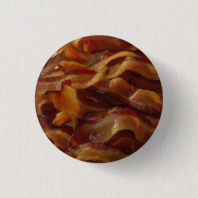 Bacon 3 Cm Round Badge (Front)