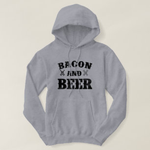 Bacon and beer hoodie