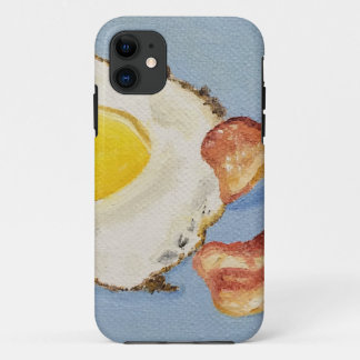 Bacon and Egg Breakfast painting Case-Mate iPhone Case