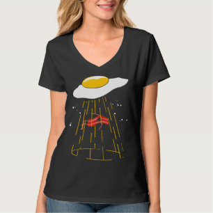 Bacon and Eggs Alien Kids Egg Crispy T-Shirt