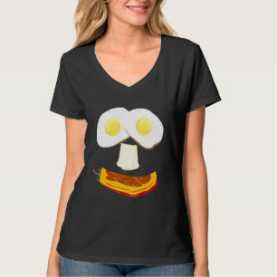 Bacon And Eggs Breakfast Smiles For Low Carb Diet T-Shirt