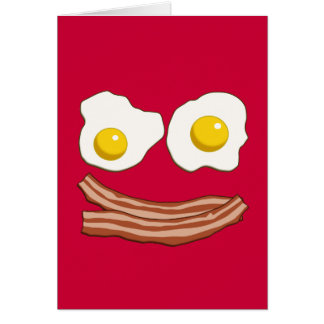 Bacon and Eggs Card
