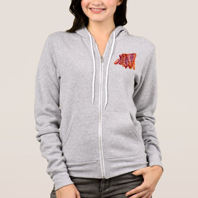 Bacon Bacon Bacon Hoodie (Front)