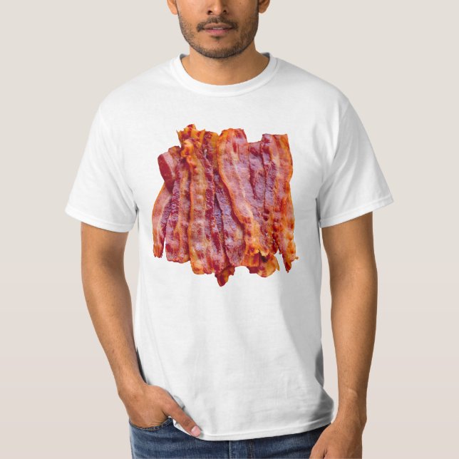 Bacon Bacon Bacon T-Shirt (Front)