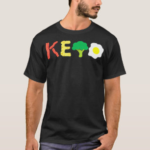 Bacon Cheese Broccoli Egg Keto Diet Ketosis _2 T-Shirt