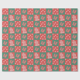 Bacon Christmas Gift Wrap