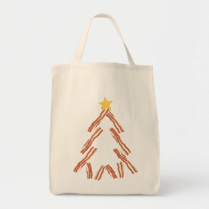 Bacon Christmas Tree Tote Bag