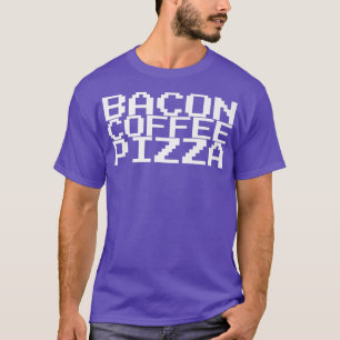 Bacon Coffee Pizza Premium T-Shirt Copy