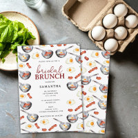 Bacon & Eggs Breakfast Brunch Bridal Shower
