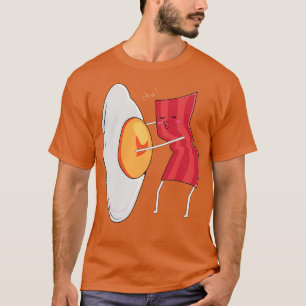 Bacon Eggs Funny Egg Crispy Breakfast T-Shirt