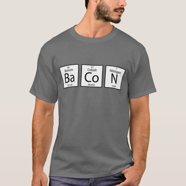 Bacon Elements T-Shirt (Front)