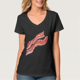 Bacon Halloween Breakfast Matching Couples Costume T-Shirt
