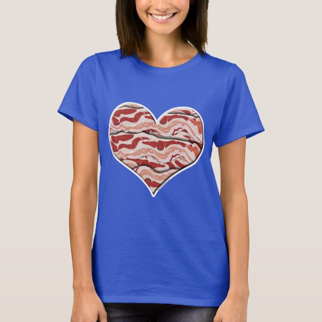 Bacon Hearted T-Shirt (Front)