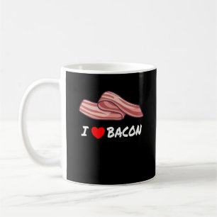 BACON I love Bacon Funny Bacon Lover Coffee Mug