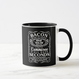 bacon is not just for breakfast mug