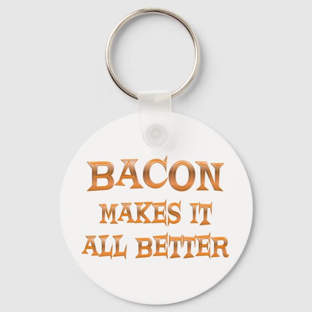 Bacon Key Ring (Front)