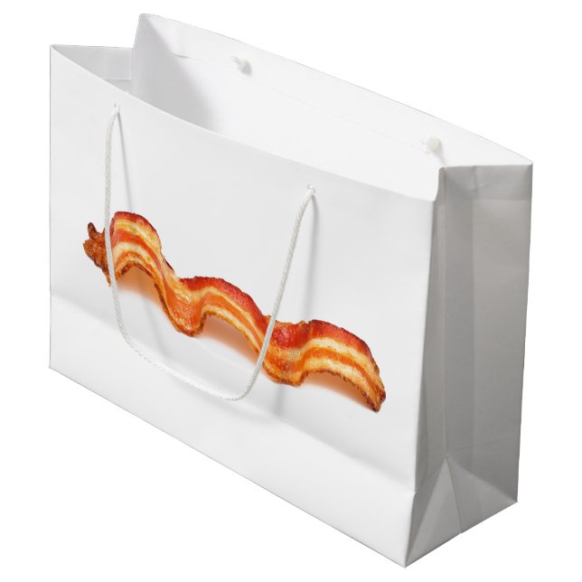 Bacon Large Gift Bag (Front Angled)
