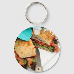 Bacon Lettuce And Tomato Key Ring