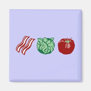 Bacon Lettuce & Tomato - The BLT! Magnet