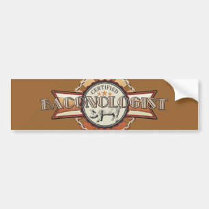 Bacon LOVE Bumper Sticker