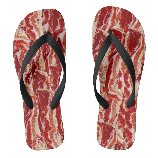 Bacon Lover Jandals (Footbed)
