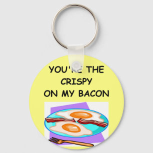 BACON lover Key Ring