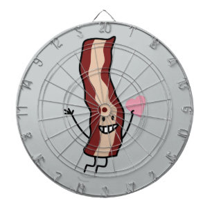 Bacon Loves You Valentine! Dartboard