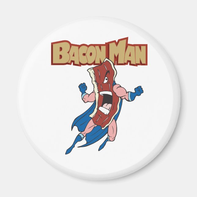 Bacon Man Magnet (Front)