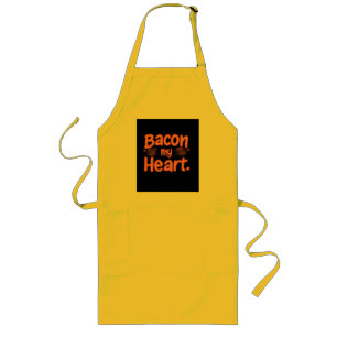 Bacon My Heart Long Apron
