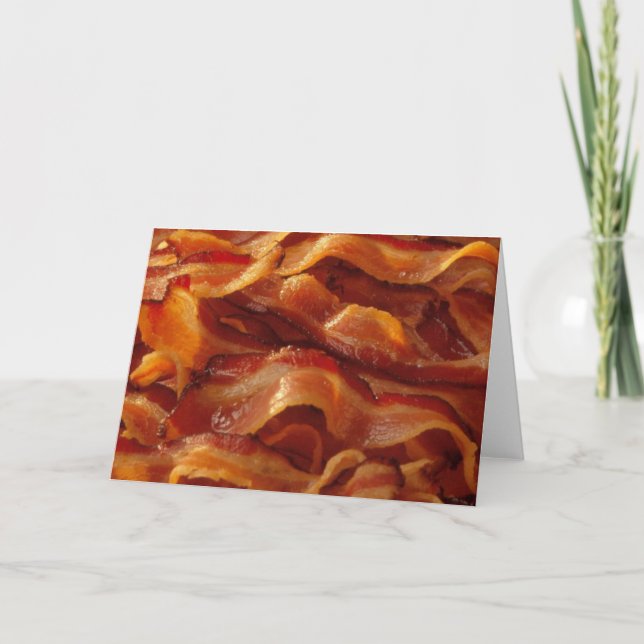 Bacon Note Card (Front)