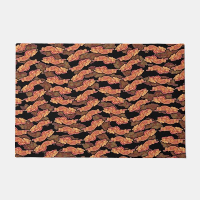 Bacon Pattern Doormat (Front)