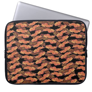 Bacon Pattern Laptop Sleeve