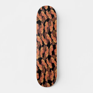 Bacon Pattern Skateboard