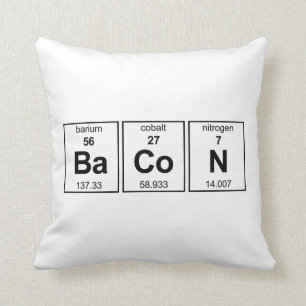 BaCoN Periodic Table Cushion