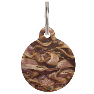 Bacon Pet Tag