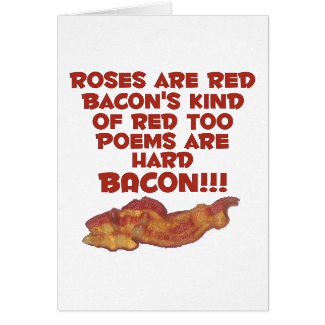 Bacon Poem (Front)