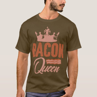 Bacon Queen Girl Meat Pork Pigs Premium  T-Shirt
