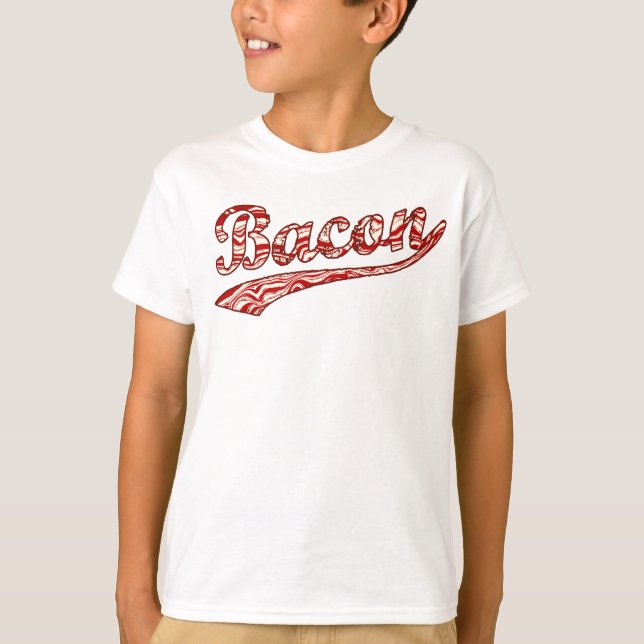 Bacon Sports Design T-Shirt (Front)