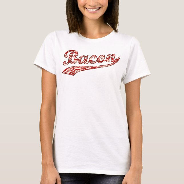 Bacon Sports Design T-Shirt (Front)